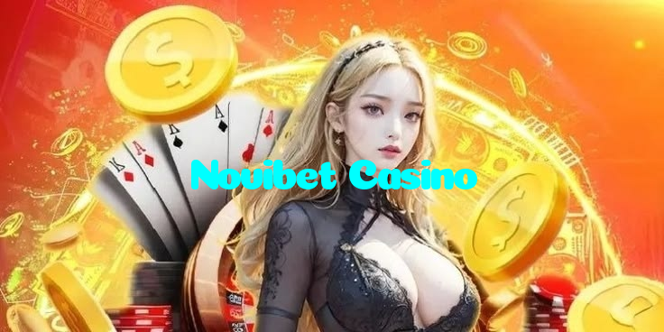 Novibet Casino casino presented on mobile device in Pakistan with slots and live games